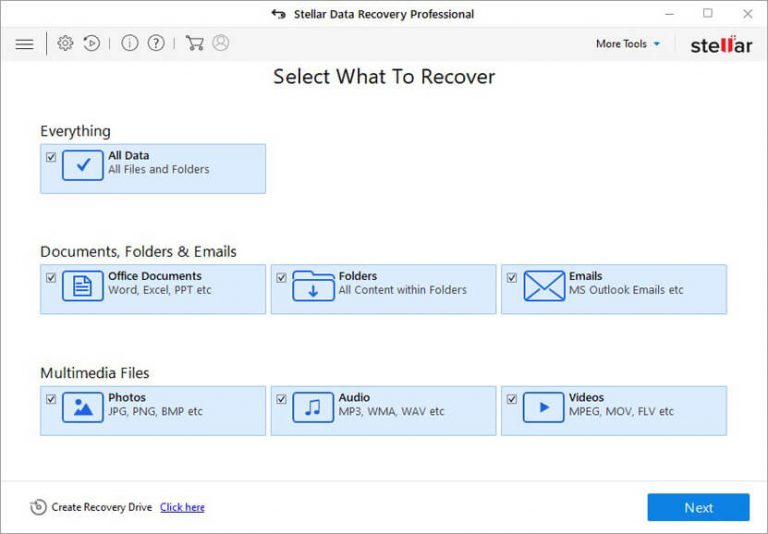 stellar data recovery professional download